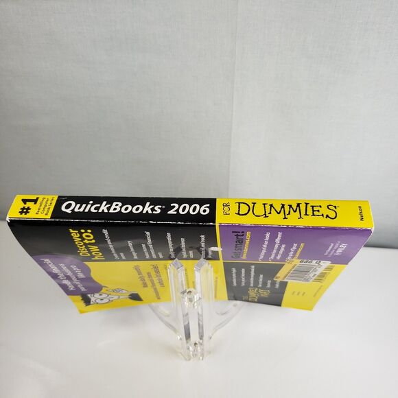 QuickBooks 2006 for Dummies by Stephen L. Nelson Paperback - Picture 13 of 14